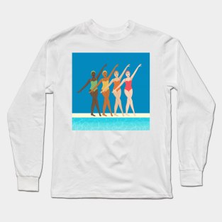 Aqua Ballet Long Sleeve T-Shirt